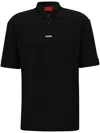 Hugo Boss Dangula Polo Shirt In 黑色