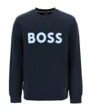 HUGO BOSS LOGO-PRINT COTTON SWEATSHIRT