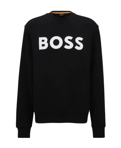 HUGO BOSS BOSS HUGO BOSS LOGO PRINTED CREWNECK SWEATSHIRT