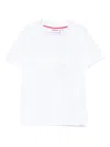 Hugo Boss Logo-print Cotton T-shirt In White