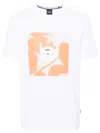 Hugo Boss Boss Man T-shirt White Size Xl Cotton In White