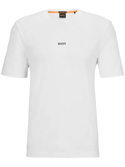 Hugo Boss Boss Tchup Relaxed Fit T-shirt Men In White