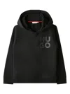 Hugo Boss Logo-print Hoodie In Black