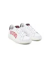 Hugo Boss Logo-print Lace-up Sneakers In White