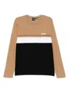 Hugo Boss Logo-print Long-sleeves T-shirt