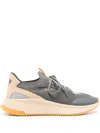 Hugo Boss Sneakers Mit Mesh-einsatz In Grau