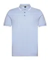 Hugo Boss Boss Pallas Polo T Shirt Blue In Blue