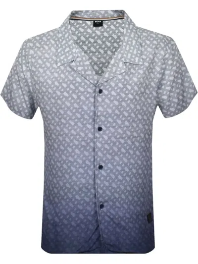 HUGO BOSS LOGO-PRINT SHIRT