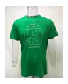 Hugo Boss Logo Print Short-sleeved T-shirt In Green