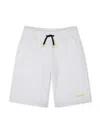 Hugo Boss Logo-print Shorts In White