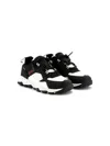 Hugo Boss Logo-print Sneakers In Black