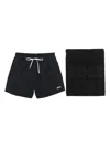 Hugo Boss Boss Swim Shorts And Terry Beach Towel Set