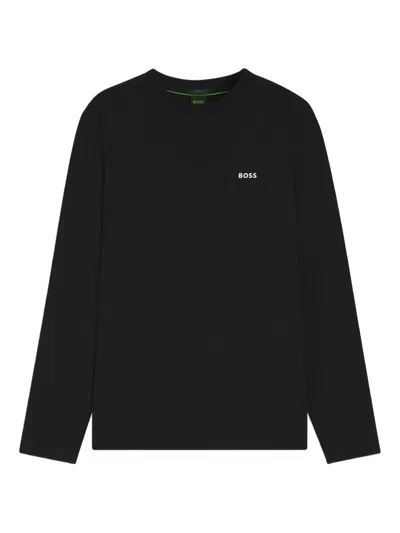 Hugo Boss Boss Tshirt With Logo In Black