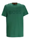 Hugo Boss Boss Thinking 1 T-shirt In Green
