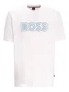 Hugo Boss Logo-print T-shirt In White
