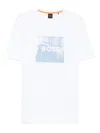 Hugo Boss Chest Print T-shirt In White