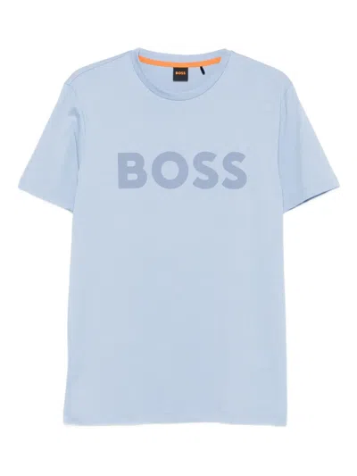 HUGO BOSS LOGO-PRINT T-SHIRT