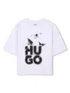 Hugo Boss Logo-print T-shirt In White