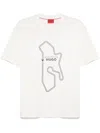 Hugo Boss Logo-print T-shirt In White
