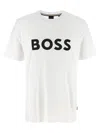 Hugo Boss Logo-print Crew-neck T-shirt