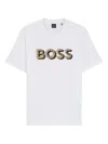 Hugo Boss Logo-print T-shirt In White