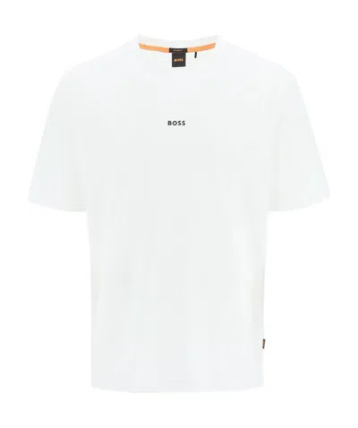 Hugo Boss Boss Tchup Relaxed Fit T-shirt Men In White