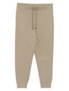 Hugo Boss Logo-print Track Pant In Brown