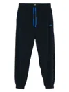 Hugo Boss Logo-print Track Pants In Black