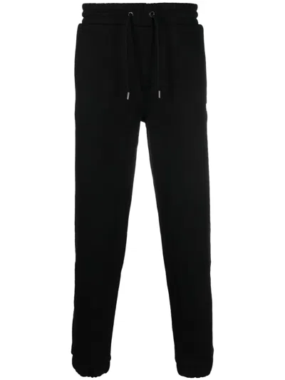 Hugo Boss Logo-print Track Pants In 黑色