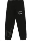 Hugo Boss Logo-print Track Pants In Black