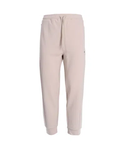 Hugo Boss Logo-print Track Pants In Nude