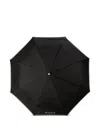 Hugo Boss Logo-print Umbrella In Black