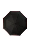Hugo Boss Logo-print Umbrella In Red