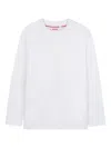 Hugo Boss Logo-printed Long-sleeve T-shirt In White