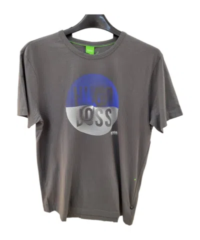 Hugo Boss Logo Printed T-shirt In Black