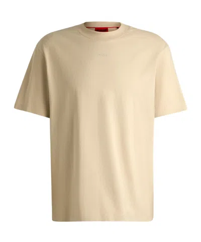 Hugo Boss Logo-printed T-shirt In Nude