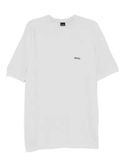 Hugo Boss Logo-printed T-shirt In White