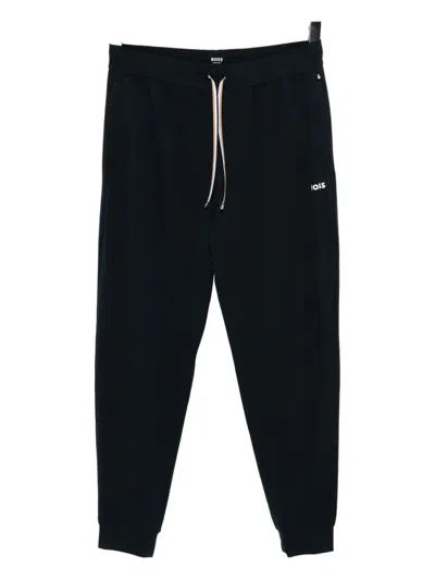 Hugo Boss Logo-printed Track Pants In Black