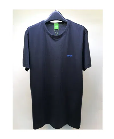 Hugo Boss Logo Round-necked T-shirt In Black