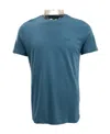 Hugo Boss Logo Round-necked T-shirt In Blue