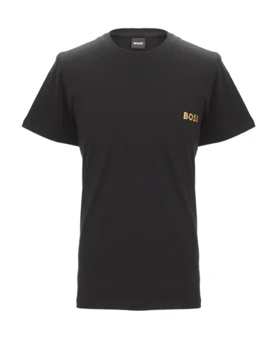 Hugo Boss Logo Short-sleeved T-shirt And Underwear Set In Black
