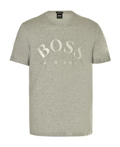 Hugo Boss Logo Short-sleeved T-shirt In Nude
