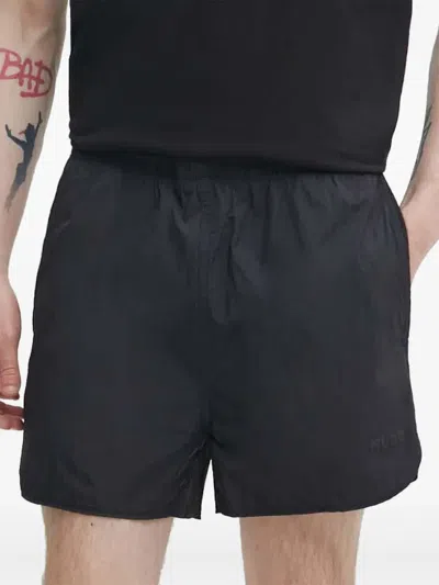 Hugo Boss Logo Shorts In Black