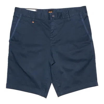 Hugo Boss Logo Shorts In Blue