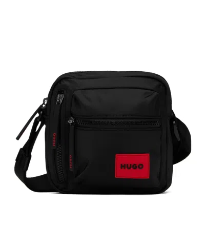 Hugo Boss Logo Shoulder Bag In Black