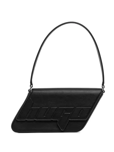 Hugo Boss Logo Shoulder Bag In Black