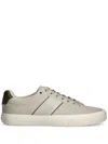 Hugo Boss Logo Sneakers In Neutrals