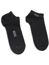 Hugo Boss Logo Socks In Black