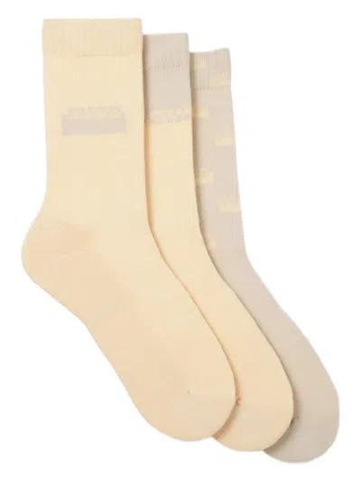 Hugo Boss Logo Socks (pack Of Three) In Multi