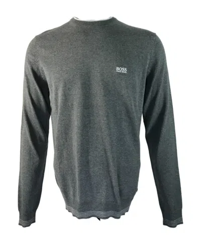 Hugo Boss Logo Sweater In Black